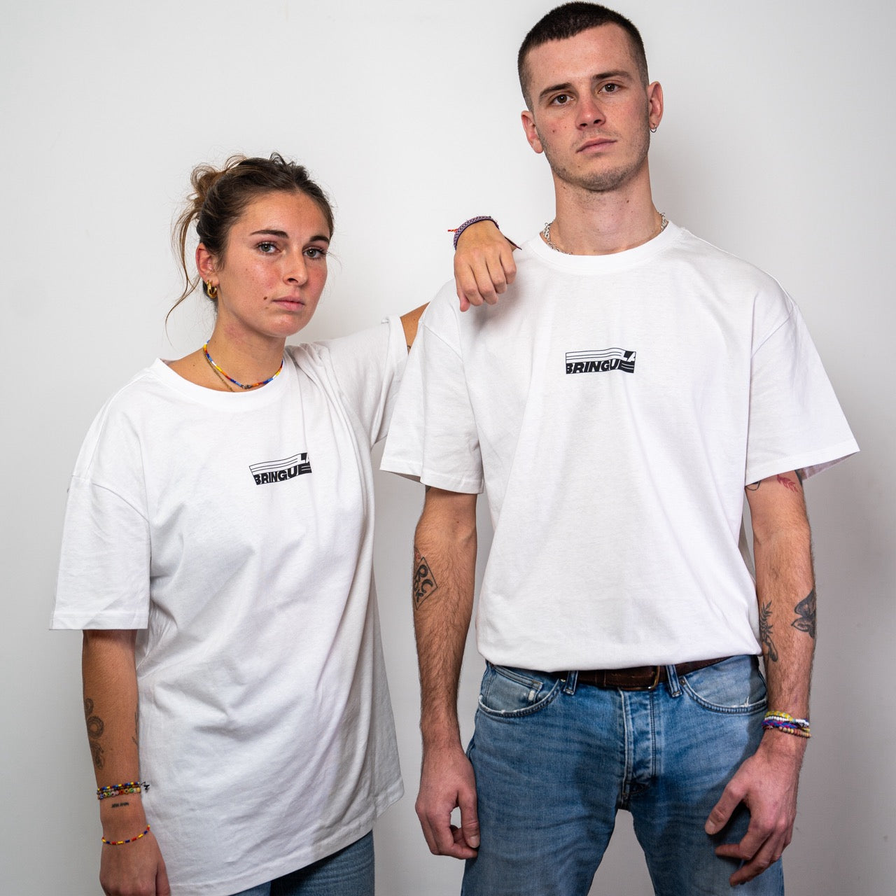 T-SHIRTS LA BRINGUE - LA BRINGUE FONT (UNISEXE)