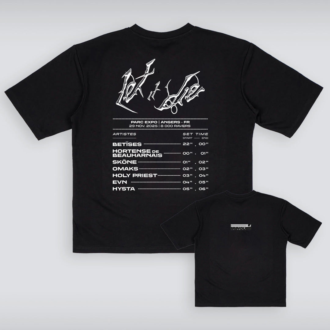 T-SHIRTS LA BRINGUE - LET IT DIE (UNISEXE)