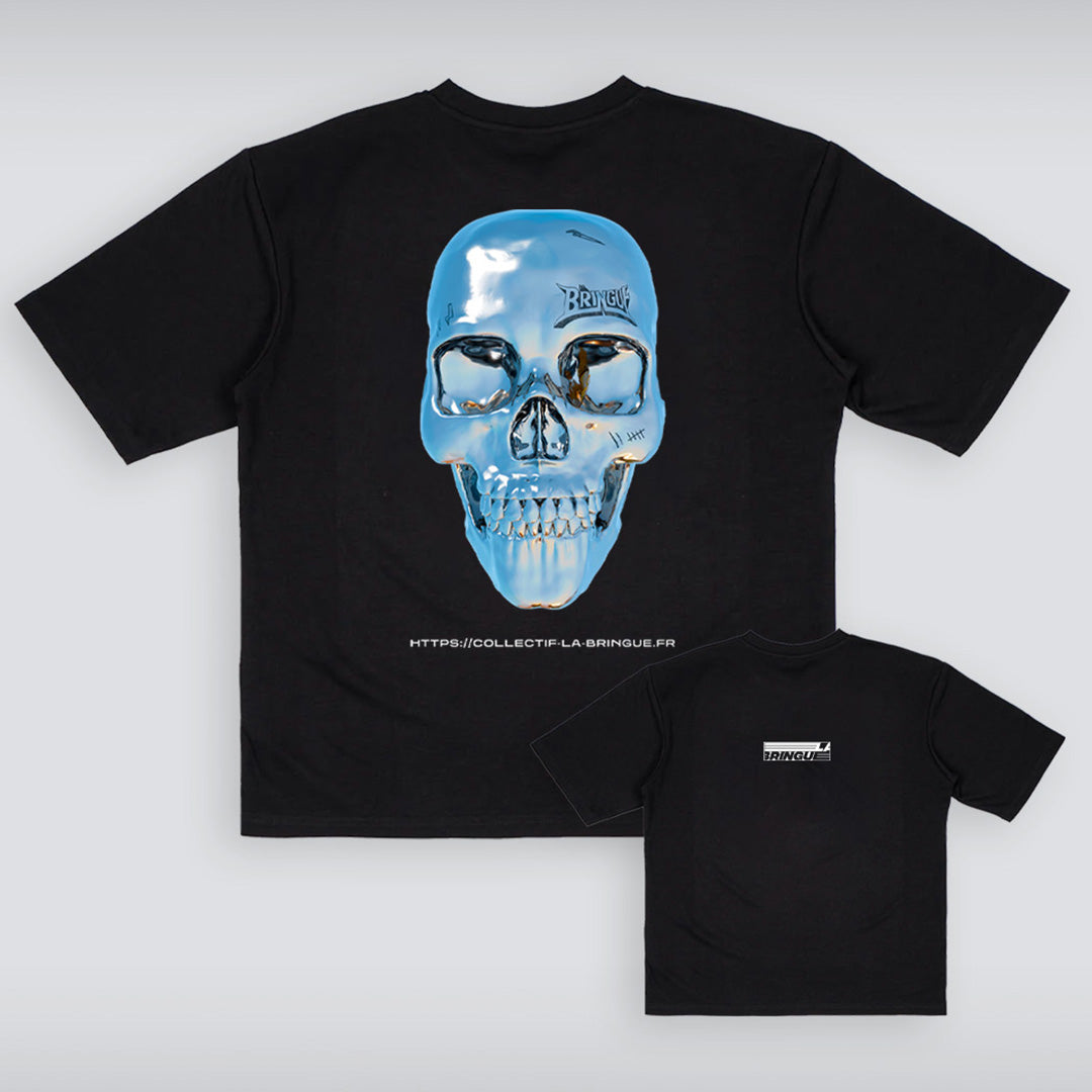 T-SHIRTS LA BRINGUE - SKULL  (UNISEXE)