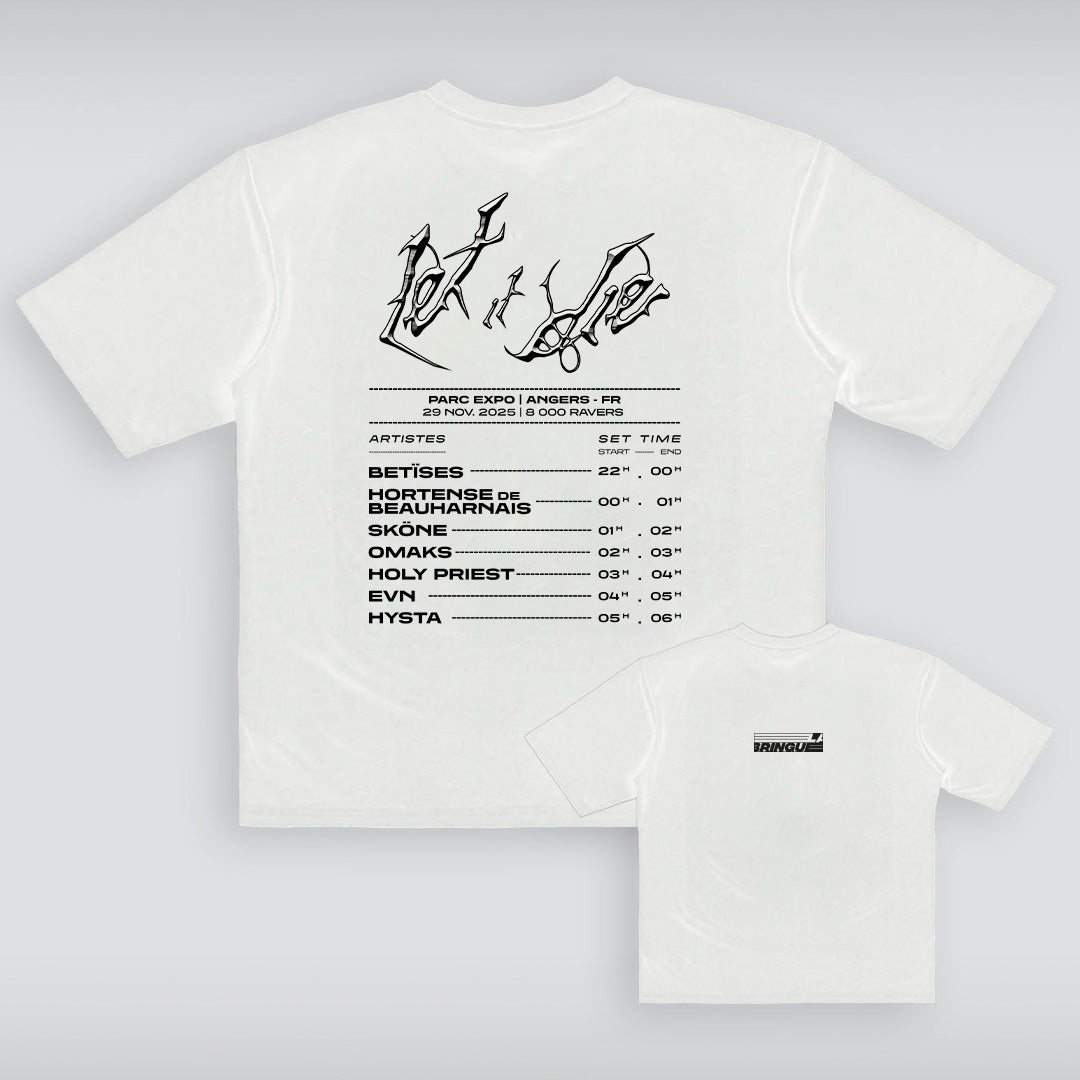 T-SHIRTS LA BRINGUE - LET IT DIE (UNISEXE)