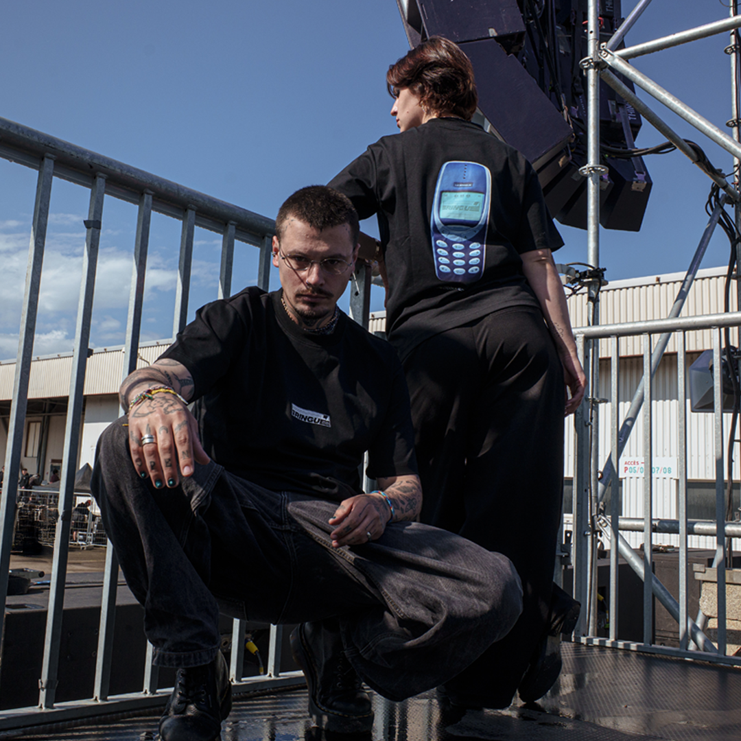 T-SHIRTS LA BRINGUE - PHONE (UNISEXE)