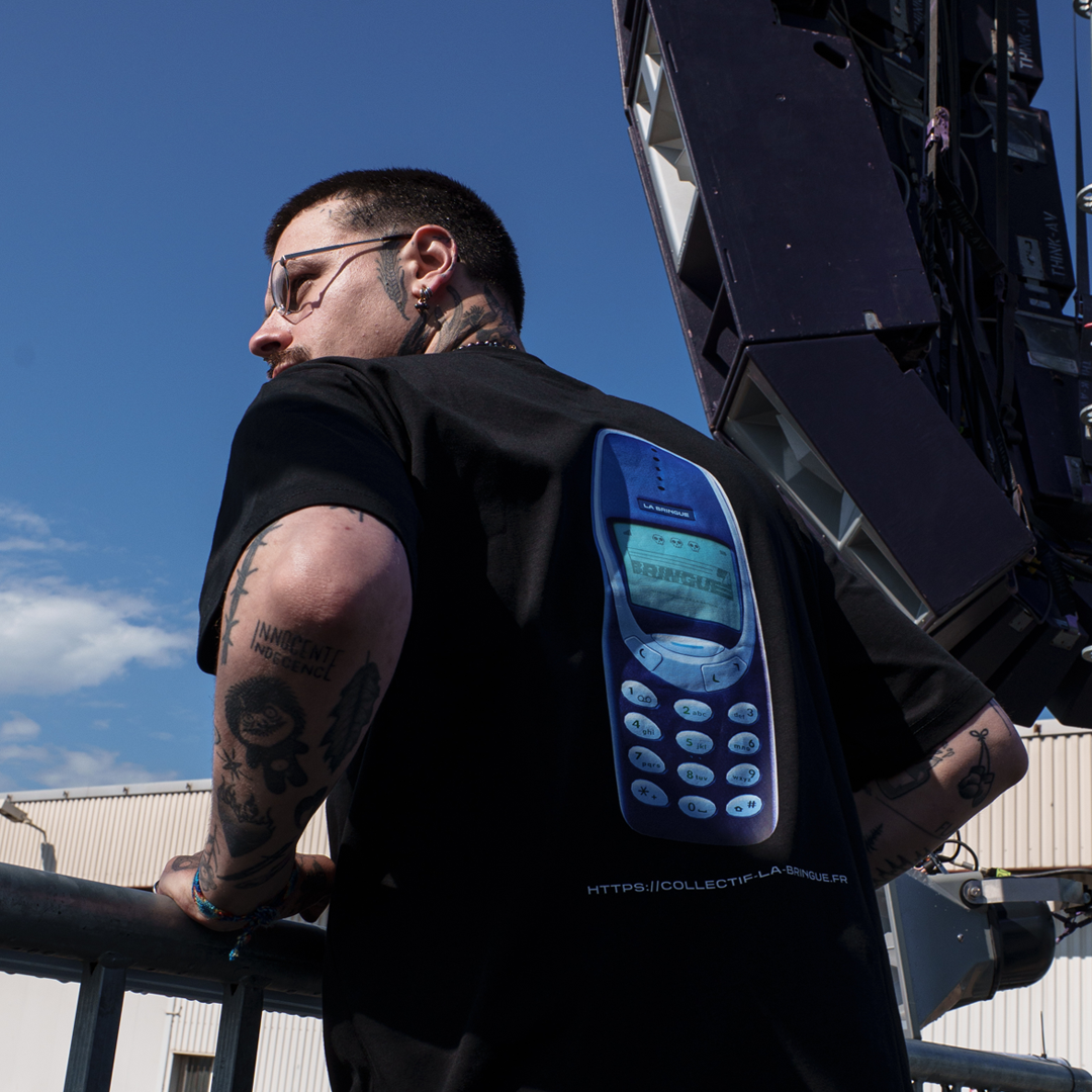 T-SHIRTS LA BRINGUE - PHONE (UNISEXE)