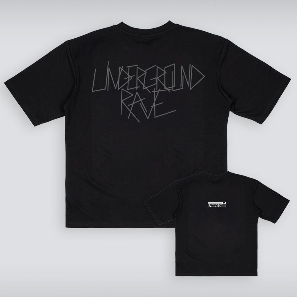 T-SHIRTS LA BRINGUE  - UNDERGROUND RAVE (UNISEXE)