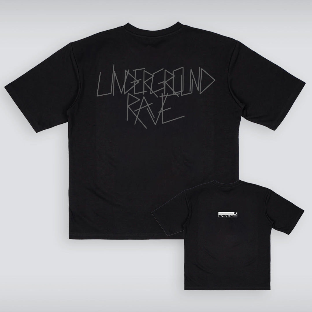 T-SHIRTS LA BRINGUE  - UNDERGROUND RAVE (UNISEXE)