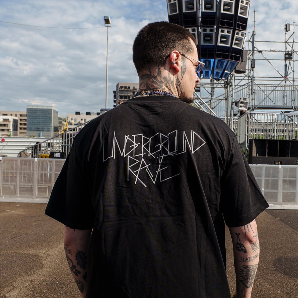 T-SHIRTS LA BRINGUE  - UNDERGROUND RAVE (UNISEXE)