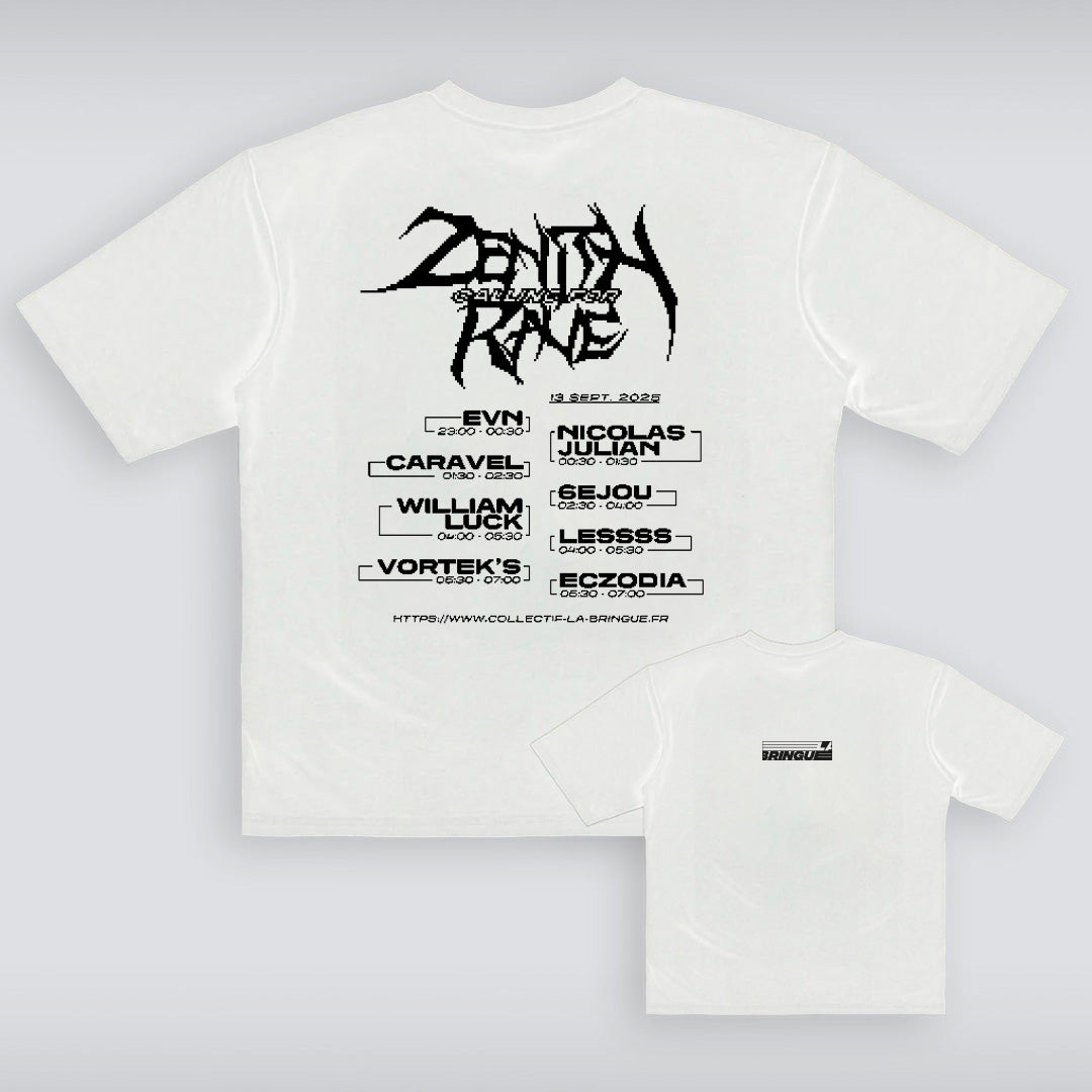 T-SHIRTS LA BRINGUE - ZENITH (UNISEXE)